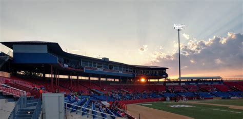 Wichita Kansas Lawrence Dumont Stadium At Sunset Soon To Flickr