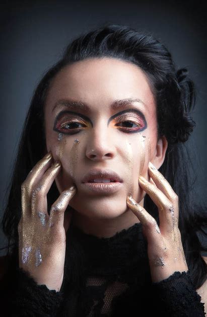 Amber Lynne Makeup Artist Dark Beauty Magazine Makeup And Hair