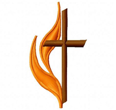 Cross With Flames Products Swak Embroidery