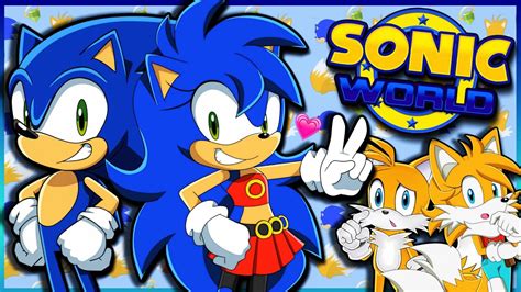 Tails and sonic pals on aired on july 21, 2019. Sonic and Sonica Play Sonic World (FT Tails and Tailsko ...
