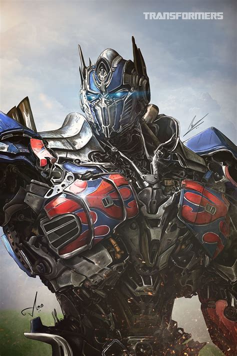 Optimus Prime Movie Poster