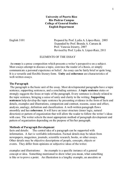 A research paper is different from a research proposal (also known as a prospectus), although the writing process is similar. Elements Essay 3101-11