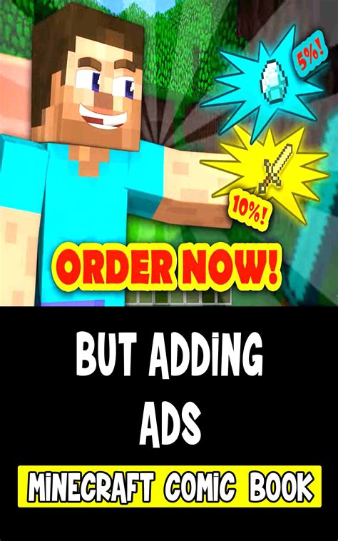 funny minecraft stories but adding ads interesting comic by nicolas jacquin goodreads