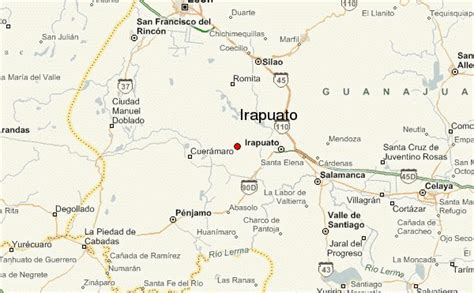 Irapuato Guanajuato Mexico Map