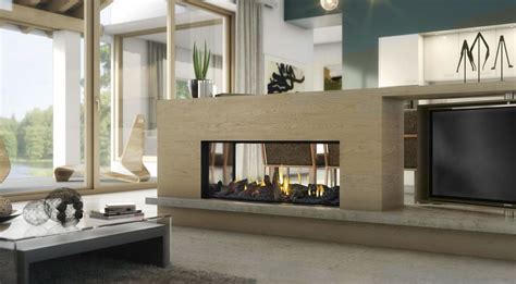 Escea Ds1150 Double Sided Gas Fireplace Brisbane Fireplace And Heating