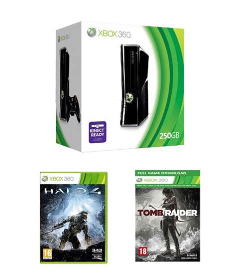Xbox 360 price in malaysia? Buy Microsoft Xbox 360 (250GB) with Halo 4 & Tomb Raider ...