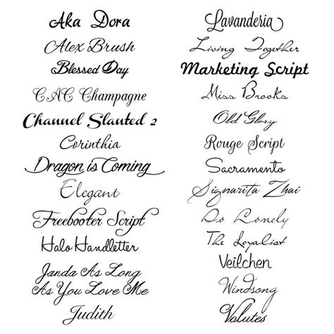 25 Free Script Fonts Tattoo Fonts Cursive Free Script Fonts Tattoo