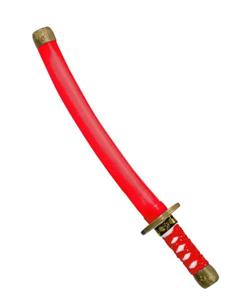Rhode Island Novelty Red Toy Ninja Katana Samurai Sword And Sheath
