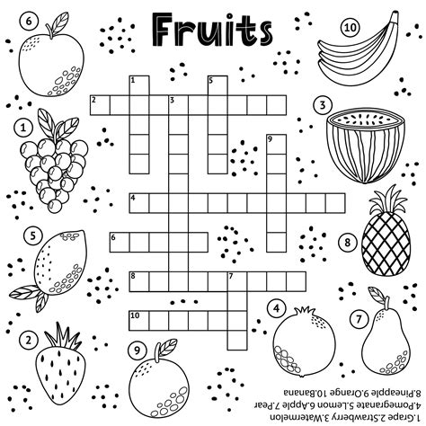Fun Crossword Puzzles For Kids To Print Drama Club For Kids Printable