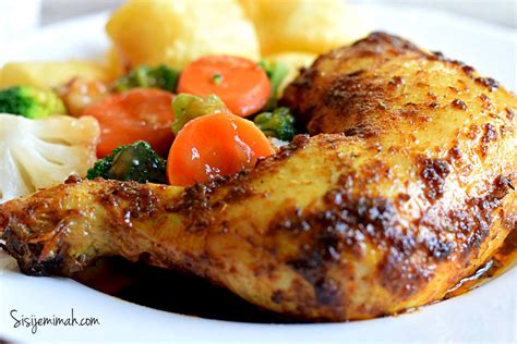 Brush a baking dish with olive oil. bbq chicken leg quarters in the oven