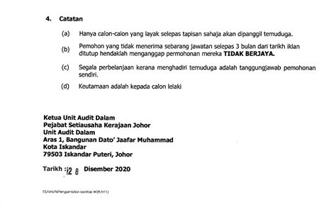 Kemelut jawatan menteri besar johor tiba ke penghujungnya hari ini. Jawatan Kosong di Pejabat Setiausaha Kerajaan Negeri Johor ...
