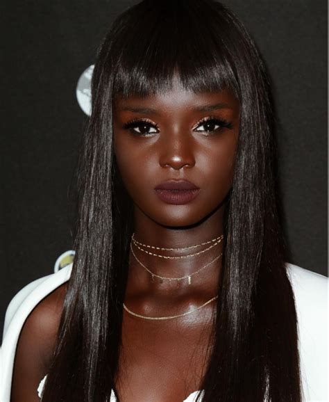 흑인 여자 모델 Duckie Thot 더키토트 존예로움 네이버 블로그