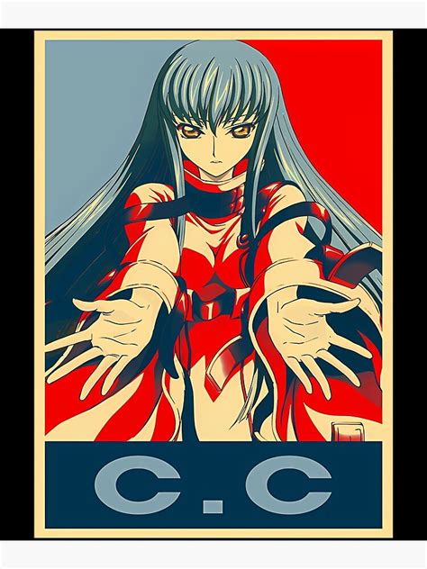 Code Geass Retro Art Cc Anime Art Transparent Poster For Sale By