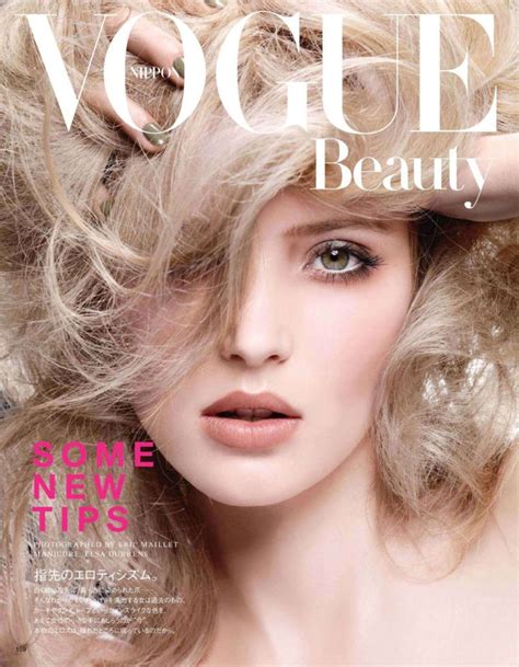 Alexandra Tretter By Eric Maillet For Vogue Nippon Beauty January 2011