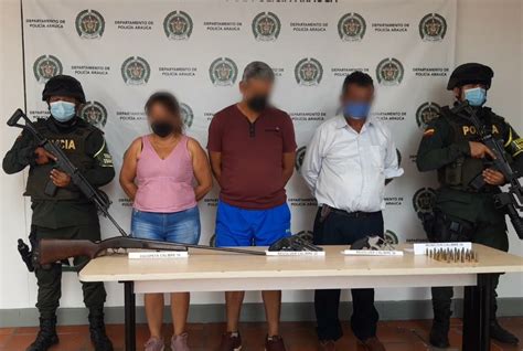 Tres Personas Capturadas Por Porte Ilegal De Armas De Fuego En Saravena News Radio Arauca