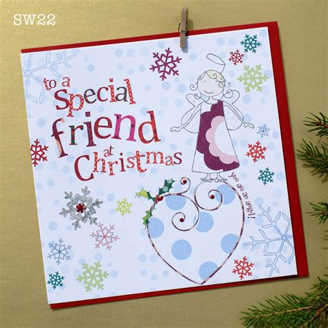 A Special Friend Christmas Card By Molly Mae