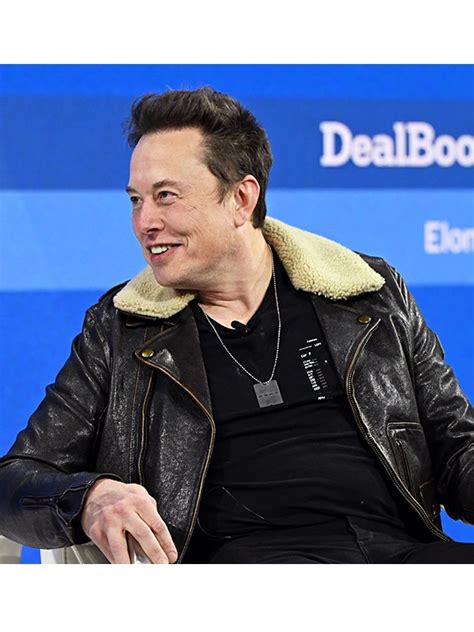 Elon Musk Shearling Leather Jacket Elon Musk Aviator Jacket