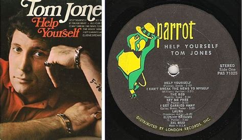 Jones Tom Help Yourself 1968 Parrot Pas 71025 Album 12 Vinyl