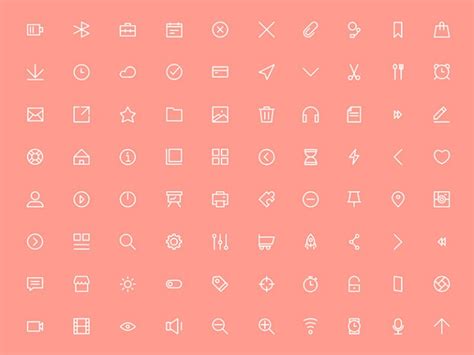 10 Free Basic Sketch Icon Sets For Ui Designer Smashfreakz