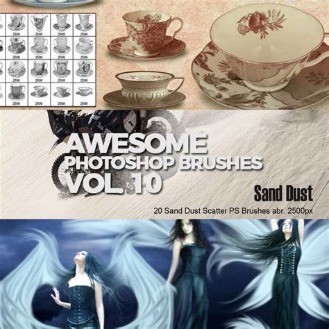Awesome Photoshop Brushes For Photo Manipulation Vol 10 PSD Vault