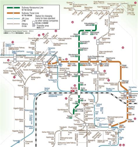 Japan Railways Train And Subway Maps Subway Map Japan Subway