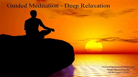 Guided Mindfulness Meditation Deep Relaxation Youtube