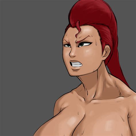 Rule 34 Angry Clenched Teeth Crimson Viper Huge Breasts Rampage0118