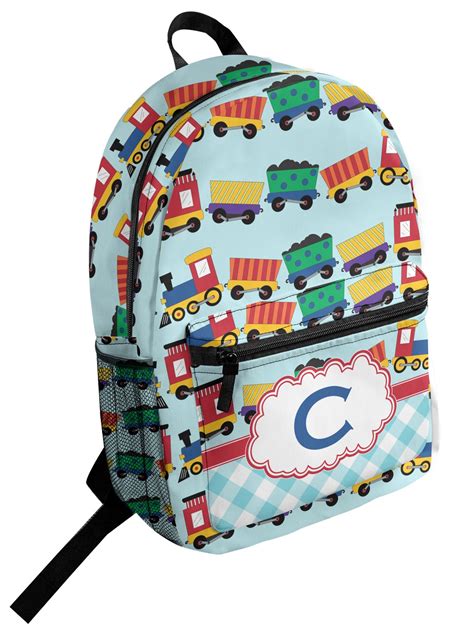 Custom Trains Student Backpack Personalized Youcustomizeit