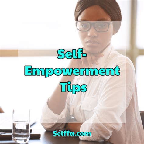 Self Empowerment Tips Selffa