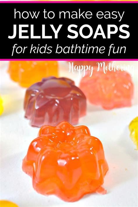 It contains antioxidants that are effectively enriched with vitamins and minerals. How to Make Easy Jelly Soaps for Kids Bath Time Fun | Easy ...