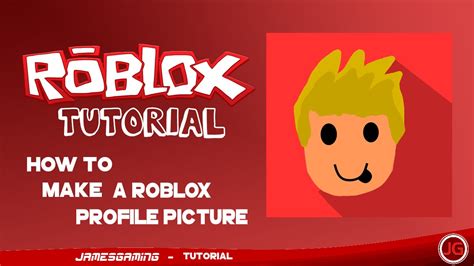 In the game you will be able to make a virtual world by. ROBLOX Tutorial | How To Make A Roblox Profile Picture ...