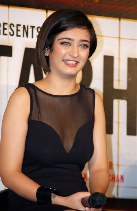 Akshara Haasan Latest Hot Photos In Short Dress At Shamitabh Hindi Movie Trailer Launch Hq