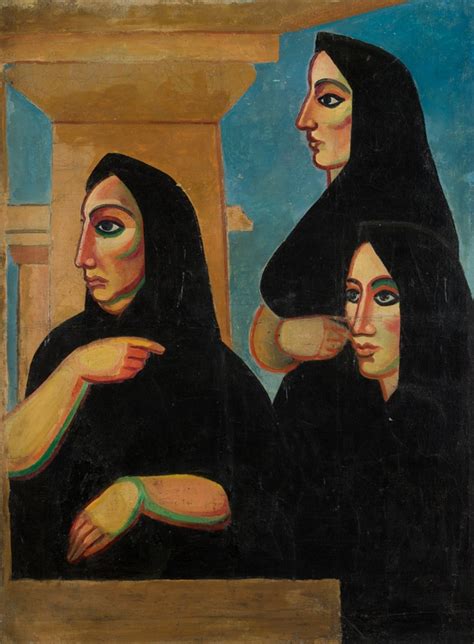 Dominguez Oscar Las Tres Gracias Circa 1928 Mutualart