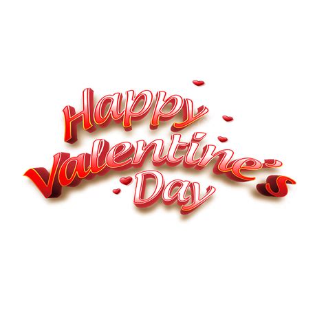 Happy Valentine Day Vector Hd Png Images Happy Valentines Day 3d