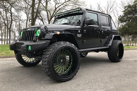 Jeep Wrangler Call Of Duty Special Is Fitted With Humongous Wheels