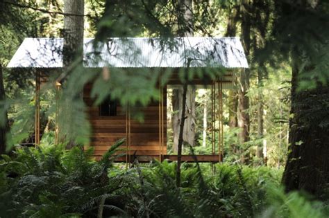 Maybe you would like to learn more about one of these? Off-grid rainforest cabin built from scratch has minimal ...