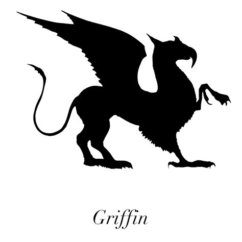 Griffin Silhouette At Getdrawings Free Download