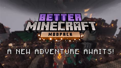 Better Minecraft Modpack Trailer Youtube