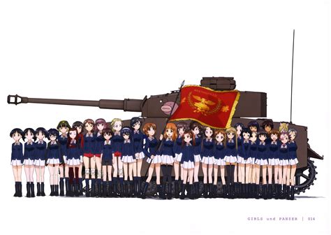 GIRLS Und PANZER Nakajima Girls Und Panzer Yamagou Ayumi