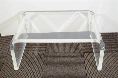 Acrylic coffee tables are elegant and safer than glass. Amazing Lucite Coffee Table Ikea - HomesFeed
