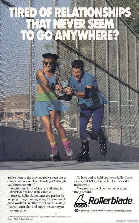 Rollerblade Advertising 1990 Inline Skating Inline Outdoor Workouts