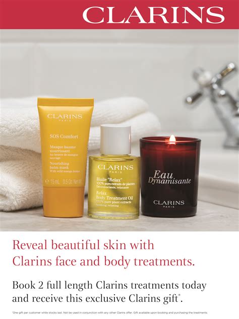 clarins may treatment offer at frontlinestyle