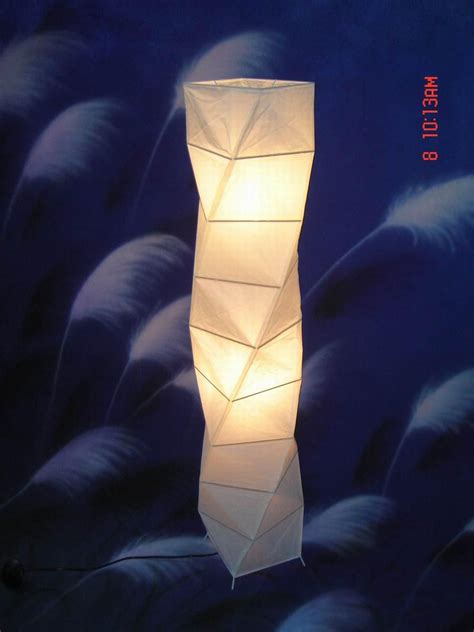 Paper glue also dries very clear, which makes it ideal for a lamp shade. Japanese Rice Paper Floor Lamps | Paper floor lamp, Floor lamp, Lamp