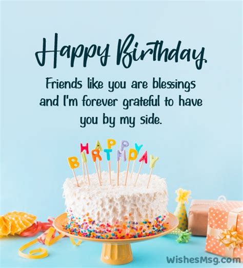 120 Birthday Wishes For Friend Sweet And Touchy Best Quotations
