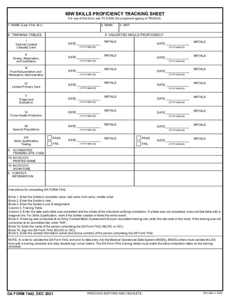 Da Form 7442 2021 2022 Fill And Sign Printable Template Online Us