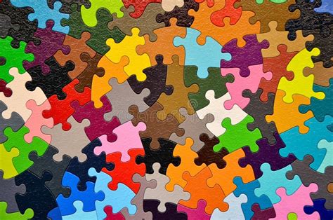 Jigsaw Puzzle Pieces Abstract Stock Photo Image Of Contemporary