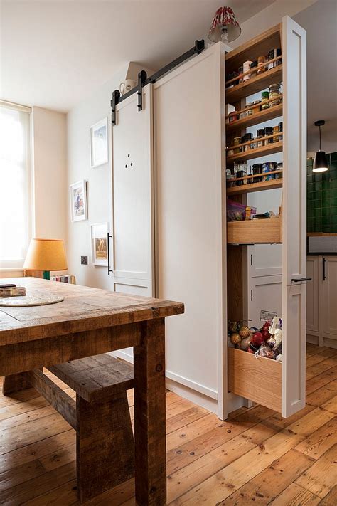 Think of glass canisters with lids, wire and woven baskets, and wooden crates, which is what the team at beautiful chaos did in this lovely pantry. 25 Smart Small Pantry Ideas to Maximize Your Kitchen ...