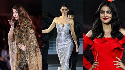 Paris Fashion Week Aishwarya Rai Bachchan Kendall Jenner Navya