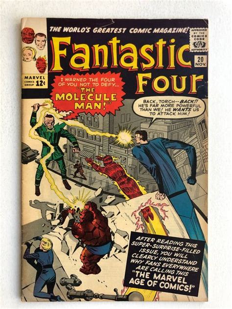 The Fantastic Four 20 Origin And 1st Appearance Of The Catawiki