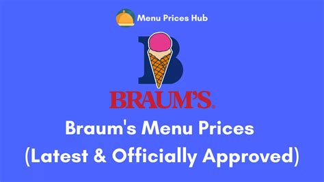 Braums Menu Prices Updated July 2023